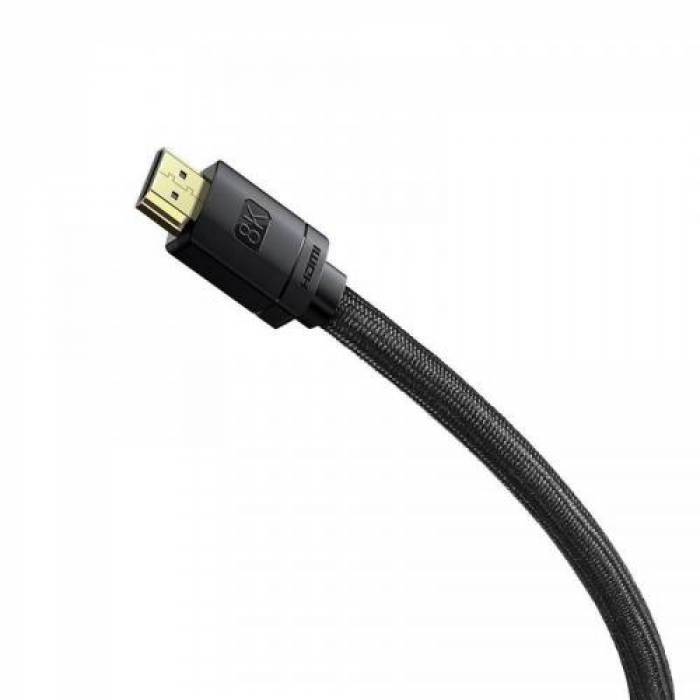Cablu Baseus High Definition, HDMI male - Hdmi male, 1m, Black