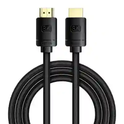  Cablu Baseus High Definition, HDMI male - Hdmi male, 2m, Black