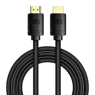 Cablu Baseus High Definition, HDMI male - Hdmi male, 2m, Black