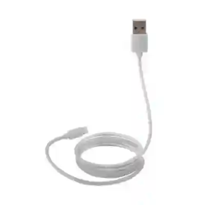 Cablu date Canyon Lightning USB, 1m, White