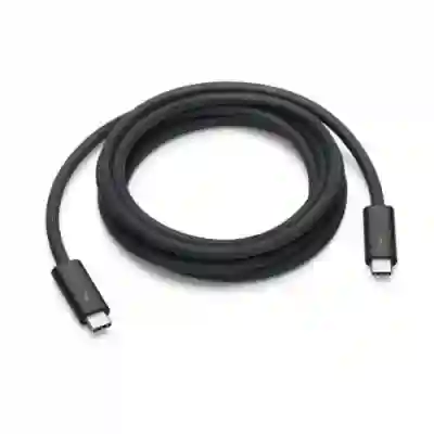 Cablu de date Apple MWP32ZM/A, USB-C - USB C, 2m, Black