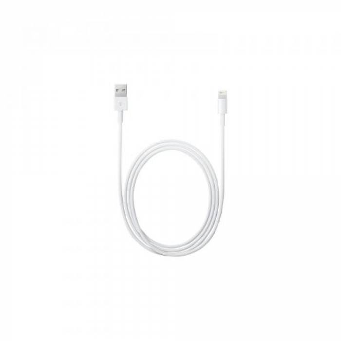 Cablu de date Apple, USB - Lightning, 2m, White