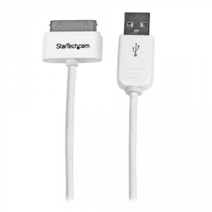Cablu de date Apple USB2ADC1M, USB - Apple 30-pin, 1m, White