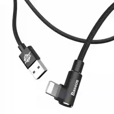Cablu de date Baseus CALMVP-01, USB - Lightning, 1m, Black