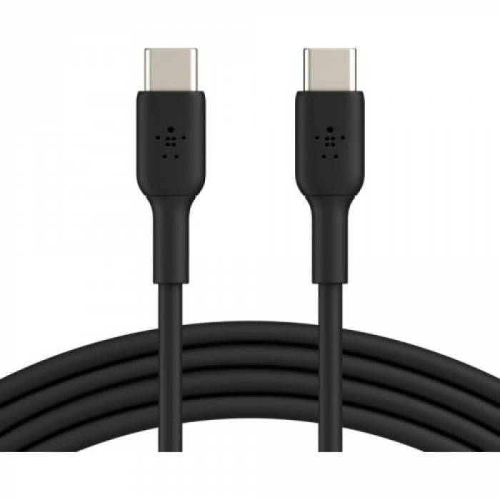 Cablu de date Belkin Boost Charge, USB Tip C - USB Tip C, 1m, Black