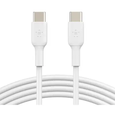 Cablu de date Belkin CAB003BT2MWH, USB-C - USB-C, 2m, White