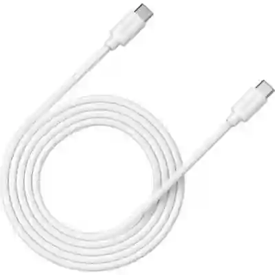 Cablu de date Belkin CNS-USBC12W, USB-C - USB-C, 2m, White