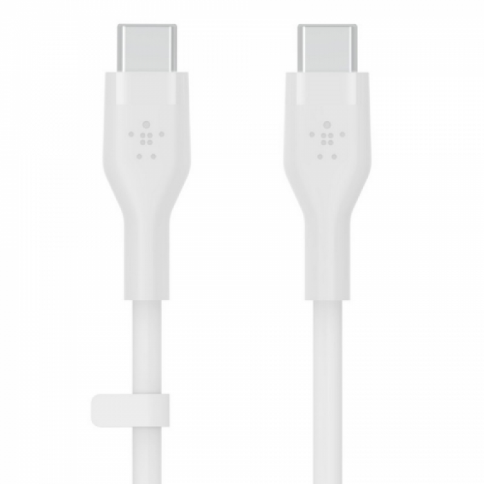 Cablu de date Belkin Flex, USB-C - USB-C, 1m, White