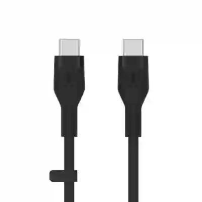 Cablu de date Belkin Flex, USB-C - USB-C, 2m, Black