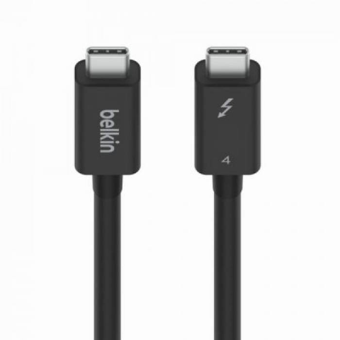 Cablu de date Belkin INZ002BT2MBK, USB-C - USB-C, 2m, Black