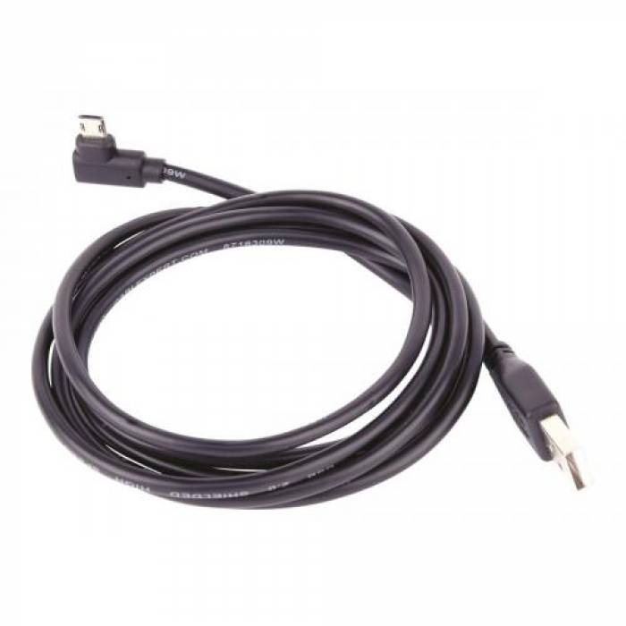 Cablu de date Gembird CC-USB2-AMMDM90-6, USB - micro USB, 1.8m, Black