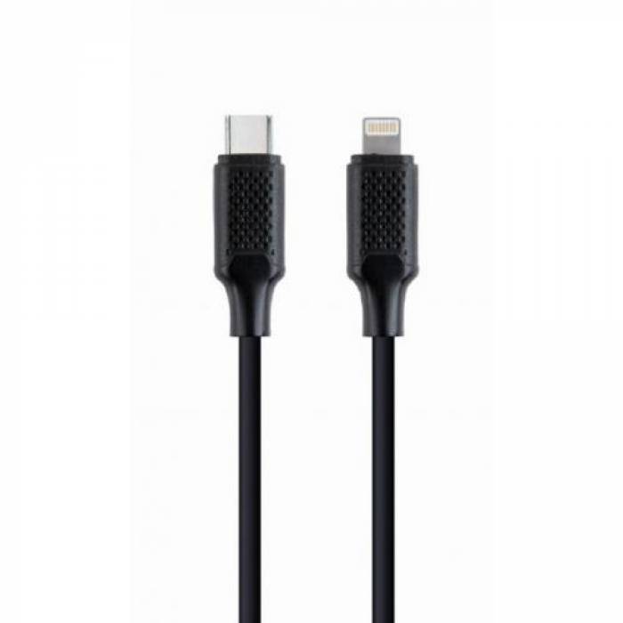 Cablu de date Gembird CC-USB2-CM8PM-1.5M, USB-C - Lightning, 1.5m, Black