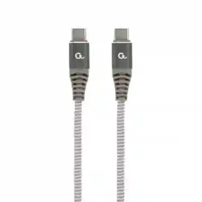 Cablu de date Gembird CC-USB2B-CMCM60-1.5M, USB-C - USB-C, 1.5m, Gray