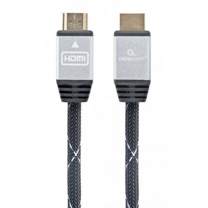 Cablu de date Gembird Premium CCPB-HDMIL-3M, HDMI - HDMI, 3m, Black