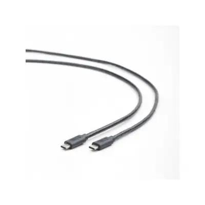 Cablu de date Gembird, USB-C - USB-C, 1m, Black