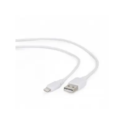 Cablu de date Gembird, USB - Lightning, 2m, White