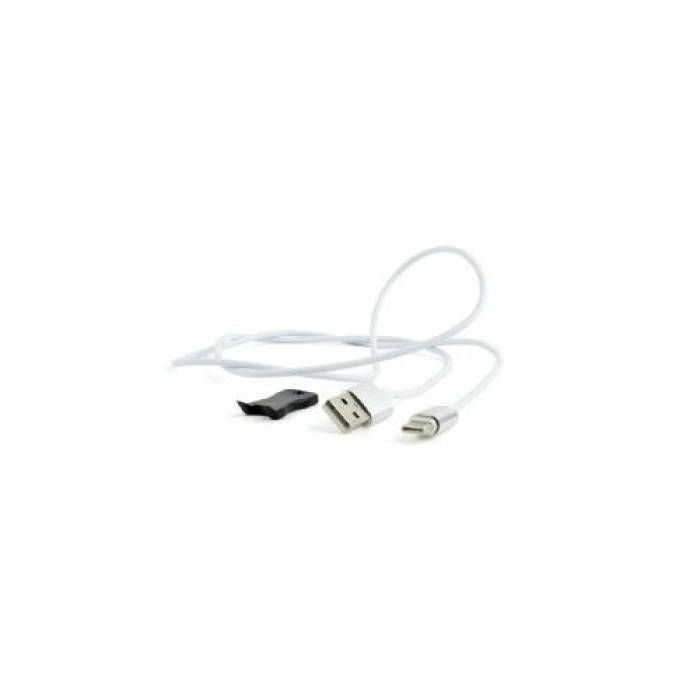 Cablu de date Gembird, USB - USB-C, 1m, White