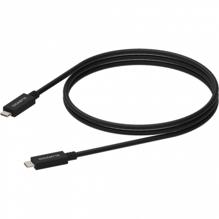 Cablu de date Gigabyte 20WC1-UCCB1B-10R, USB Tip C - USB Tip C, 1m, Black