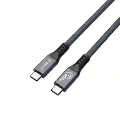 Cablu de date Orico TBZ4, USB-C - USB-C, 2m, Grey