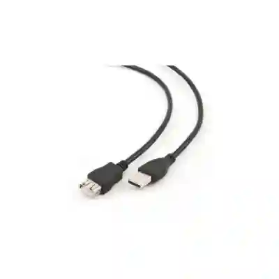 Cablu de date prelungitor USB 2.0, 4.5m, Gembird, CCP-USB2-AMAF-15C