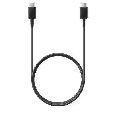 Cablu de date Samsung EP-DA705BBEGWW, USB-C - USB-C, 1m, Black