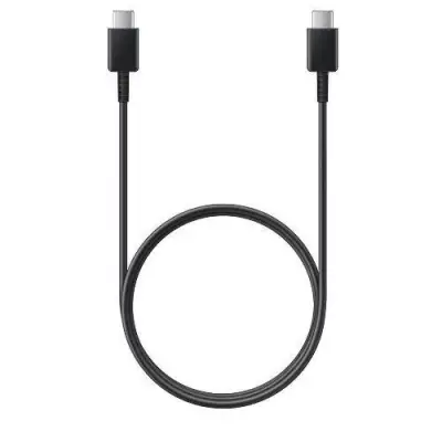 Cablu de date Samsung EP-DA705BBEGWW, USB-C - USB-C, 1m, Black