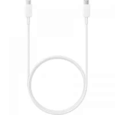 Cablu de date Samsung EP-DN975BWEGWW, USB-C - USB-C, 1m, White