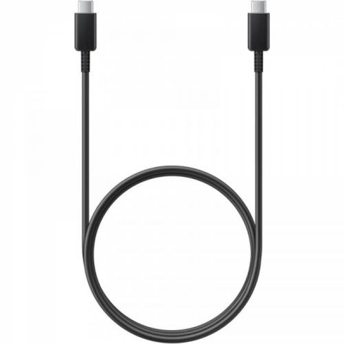 Cablu de date Samsung, USB-C - USB-C, 1m, Black