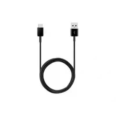Cablu de date Samsung, USB - USB-C, 1.5m, Black