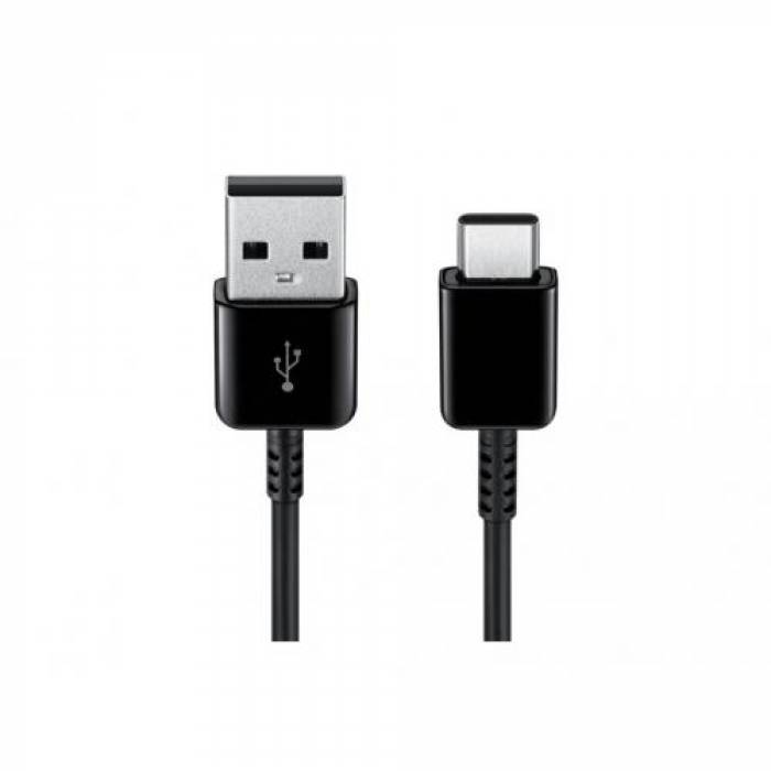 Cablu de date Samsung, USB - USB-C, 1.5m, Black