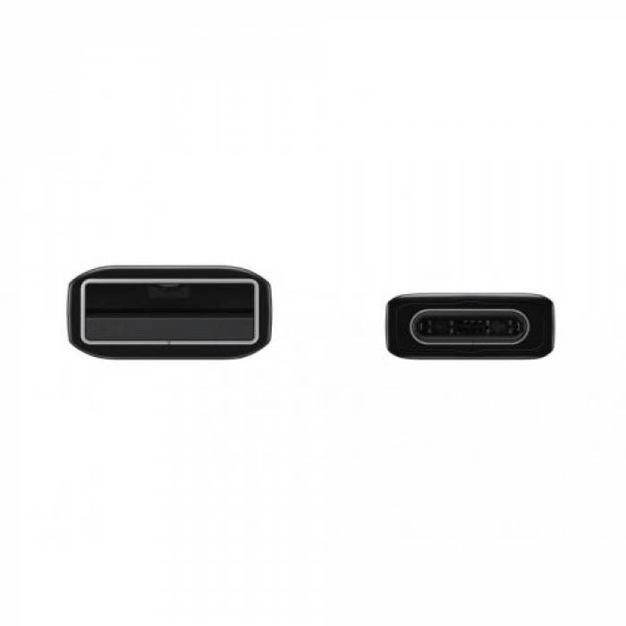 Cablu de date Samsung, USB - USB-C, 1.5m, Black