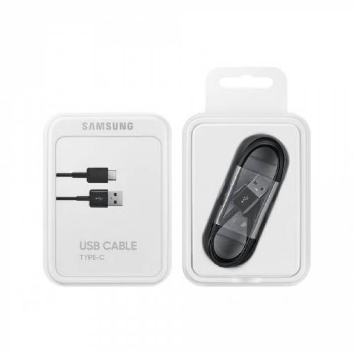 Cablu de date Samsung, USB - USB-C, 1.5m, Black