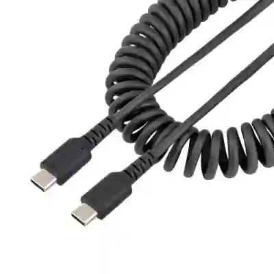 Cablu de date Startech R2CCC-1M-USB-CABLE, USB-C - USB-C, 1m, Black