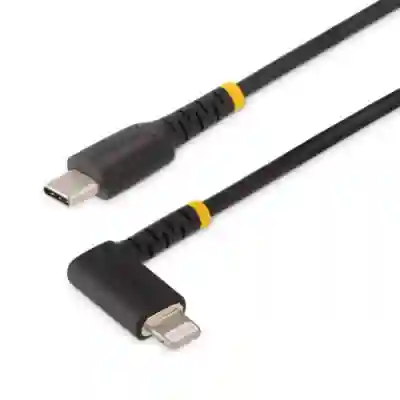 Cablu de date Startech RUSB2CLTMM1MR, USB-C - Lightning, 1m, Black