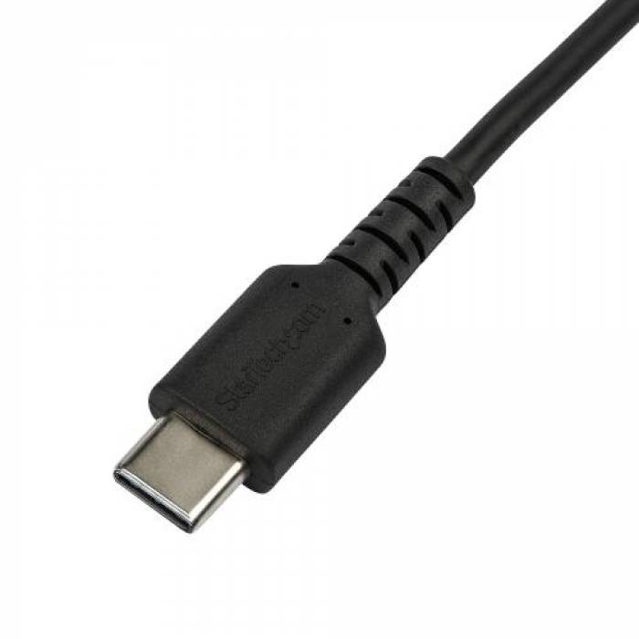 Cablu de date Startech RUSBCLTMM2MB, USB-C - Lightning, 2m, Black