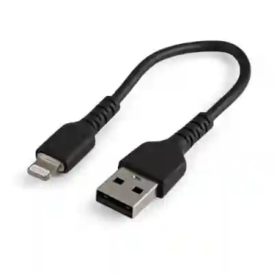 Cablu de date Startech RUSBLTMM15CMB, USB - Lightning, 0.15m, Black