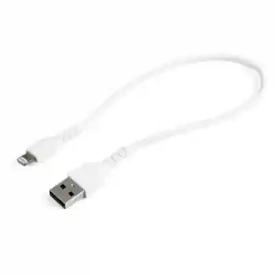 Cablu de date Startech RUSBLTMM30CMW, USB - Lightning, 0.3m, White