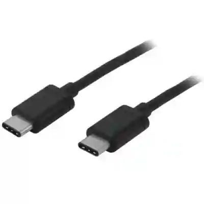Cablu de date Startech USB2CC2M, USB-C - USB-C, 2m, Black