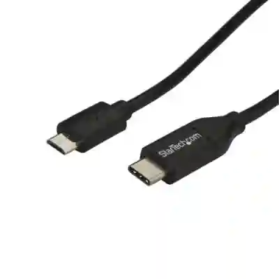 Cablu de date Startech USB2CUB1M, USB-C - USB-C, 1m, Black