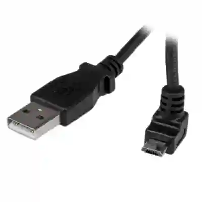 Cablu de date Startech USBAUB2MU, USB - micro USB, 2m, Black