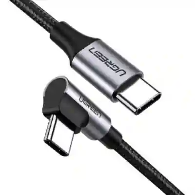 Cablu de date Ugreen 50125, USB - USB-C, 2m, Black