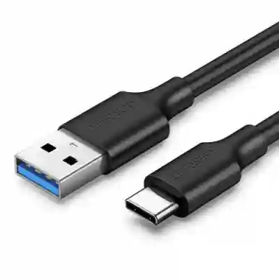 Cablu de date Ugreen US184, USB 3.0 - USB-C, 1.5m, Black