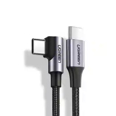 Cablu de date Ugreen US255, USB-C - USB-C, 1m, Black