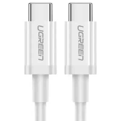 Cablu de date Ugreen US264, USB-C - USB-C, 1m, White