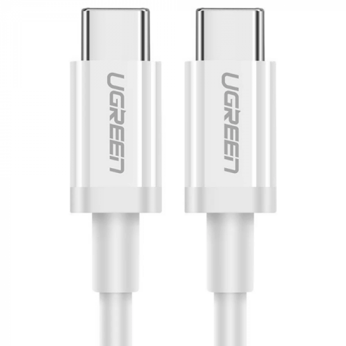 Cablu de date Ugreen US264, USB-C - USB-C, 1m, White