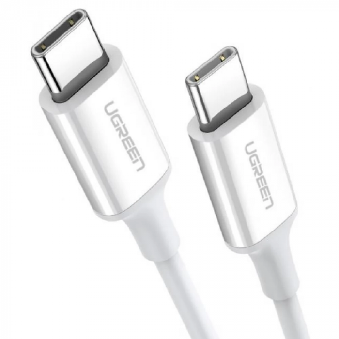 Cablu de date Ugreen US264, USB-C - USB-C, 2m White