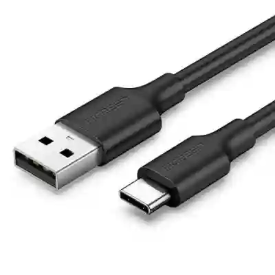 Cablu de date Ugreen US287, USB 2.0 - USB-C, 0.25m, Black