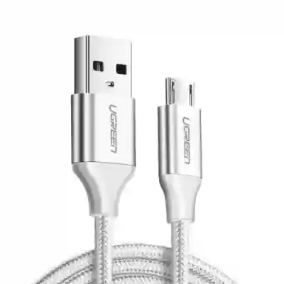 Cablu de date Ugreen US290, USB - microUSB, 1m, White