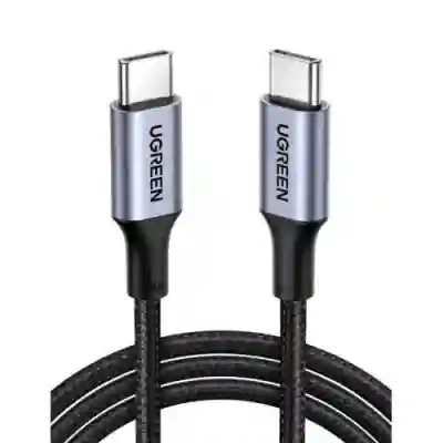 Cablu de date Ugreen US316, USB-C - USB-C, 2m, Black