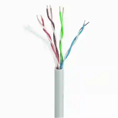 Cablu de retea Gembird UPC-5004E-SOL-R, CAT5e, UTP, 305m, White
